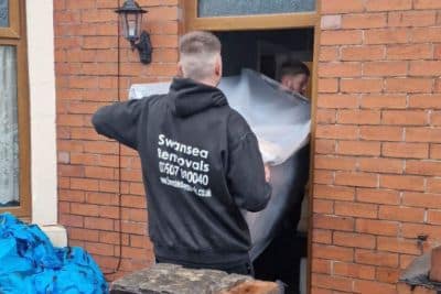 swansea removals carrying item